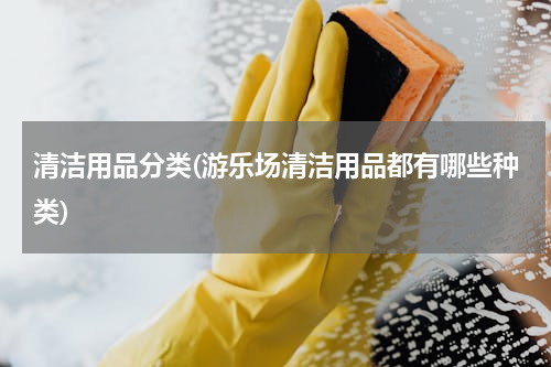 清洁用品分类(游乐场清洁用品都有哪些种类)