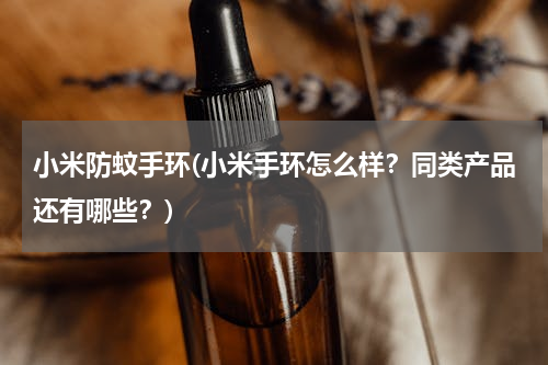 小米防蚊手环(小米手环怎么样？同类产品还有哪些？)