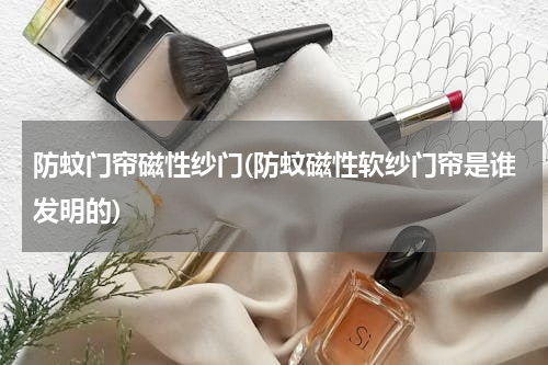 防蚊门帘磁性纱门(防蚊磁性软纱门帘是谁发明的)