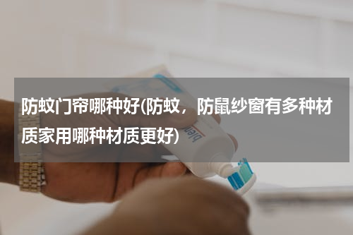 防蚊门帘哪种好(防蚊，防鼠纱窗有多种材质家用哪种材质更好)