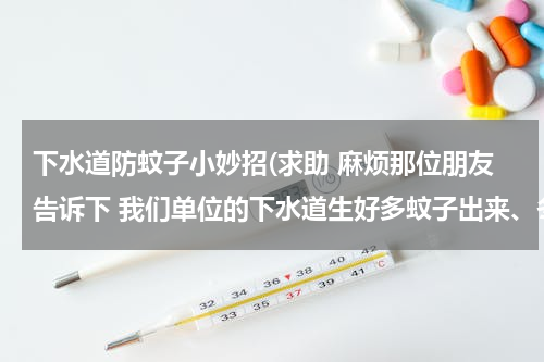 下水道防蚊子小妙招(求助 麻烦那位朋友告诉下 我们单位的下水道生好多蚊子出来、冬天都很多、急求解决方法)