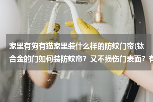家里有狗有猫家里装什么样的防蚊门帘(钛合金的门如何装防蚊帘？又不损伤门表面？有没有能像磁铁样的吸附在门上的防蚊帘？谢谢各位出谋划策！)