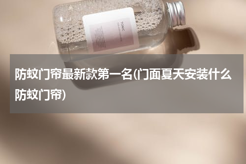 防蚊门帘最新款第一名(门面夏天安装什么防蚊门帘)