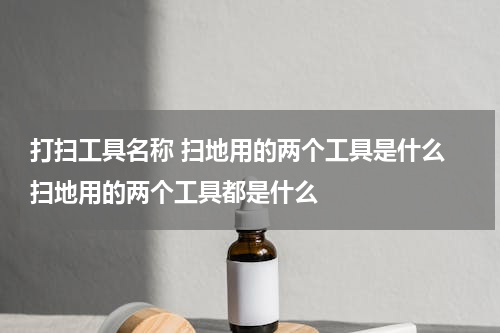 打扫工具名称 扫地用的两个工具是什么 扫地用的两个工具都是什么