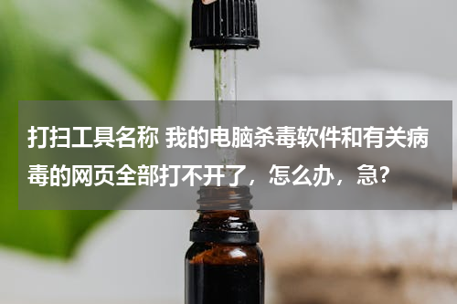 打扫工具名称 我的电脑杀毒软件和有关病毒的网页全部打不开了，怎么办，急？