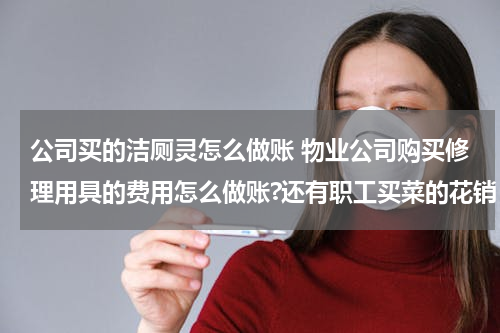 公司买的洁厕灵怎么做账 物业公司购买修理用具的费用怎么做账?还有职工买菜的花销，工作服装费？