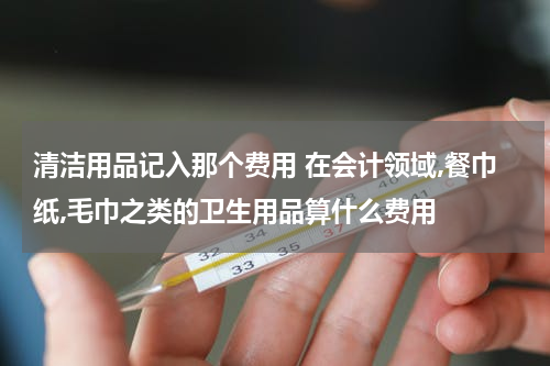 清洁用品记入那个费用 在会计领域,餐巾纸,毛巾之类的卫生用品算什么费用
