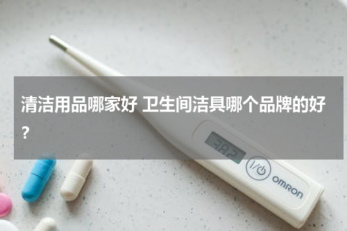 清洁用品哪家好 卫生间洁具哪个品牌的好？