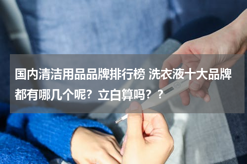 国内清洁用品品牌排行榜 洗衣液十大品牌都有哪几个呢？立白算吗？？