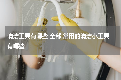 清洁工具有哪些 全部 常用的清洁小工具有哪些