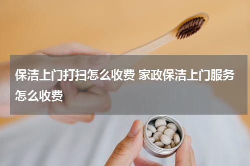 保洁上门打扫怎么收费 家政保洁上门服务怎么收费