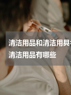 清洁用品和清洁用具名称 比较常用的汽车清洁用品有哪些
