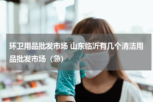 环卫用品批发市场 山东临沂有几个清洁用品批发市场（急）