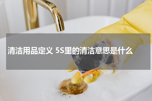 清洁用品定义 5S里的清洁意思是什么