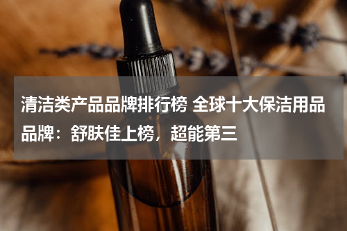 清洁类产品品牌排行榜 全球十大保洁用品品牌：舒肤佳上榜，超能第三
