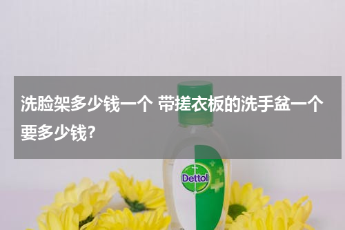 洗脸架多少钱一个 带搓衣板的洗手盆一个要多少钱？