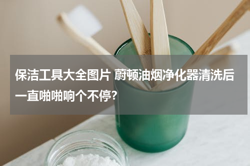 保洁工具大全图片 蔚顿油烟净化器清洗后一直啪啪响个不停？
