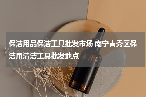 保洁用品保洁工具批发市场 南宁青秀区保洁用清洁工具批发地点