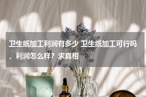 卫生纸加工利润有多少 卫生纸加工可行吗，利润怎么样？求真相